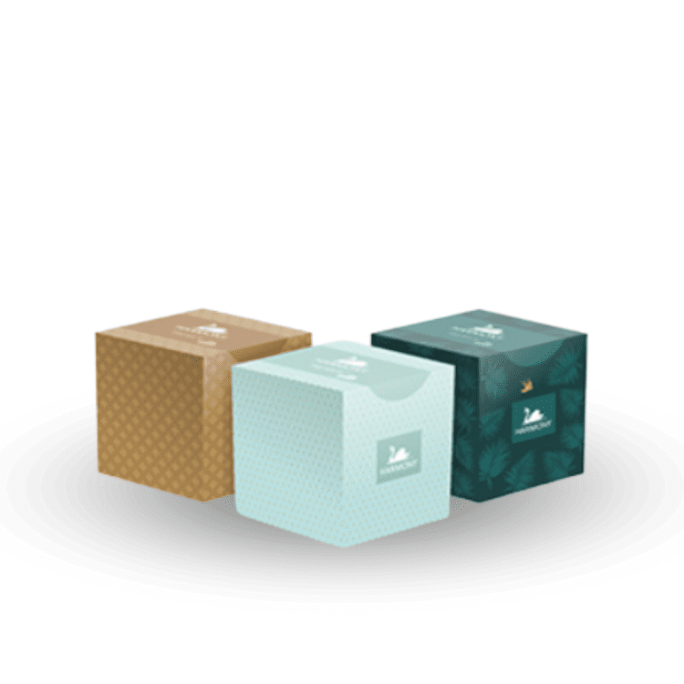Harmony Cube Box, 3 vrstvové, 60 kusov
