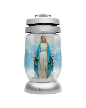 Bolsius üveg mécses – Holy Mary (kb. 36 óra égési idő)